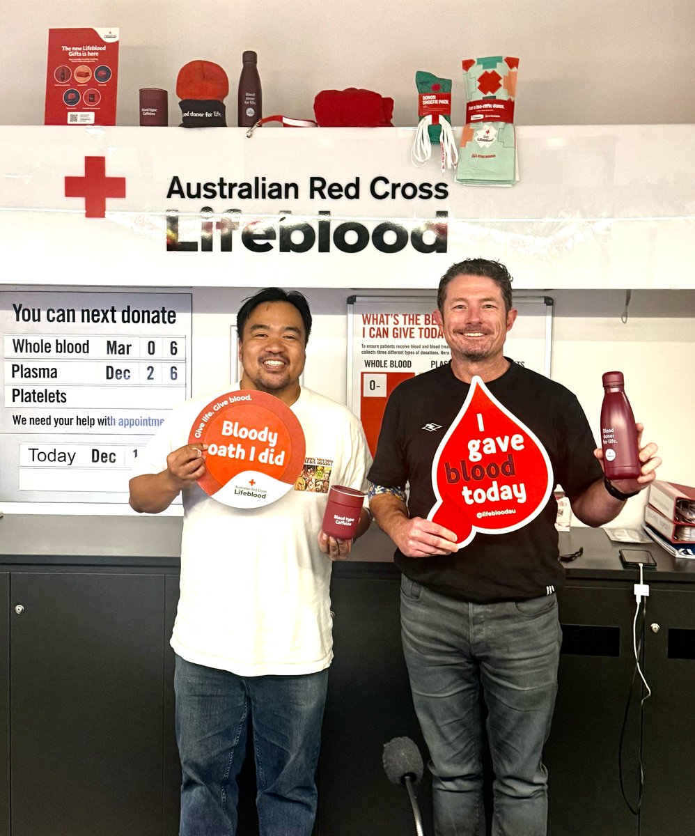 Marketsoft's tweet photo. This Christmas, we are proud to support @lifebloodAU by giving one of the most powerful gifts there is. The gift of blood ❤️ #Marketsoft #GiftOfLife #LifeBlood #GiveBlood #ChristmasGiving #CommunityFirst https://t.co/wGnFrikbjA