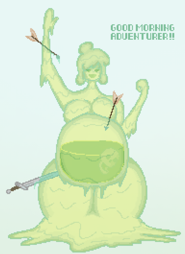 dcomftw's tweet image. Anyone want to join the gooey soup?? On the outside she smells like lemon, but her core is acidic :)

#vore #vorebelly #digestion #predvore #slimegirl