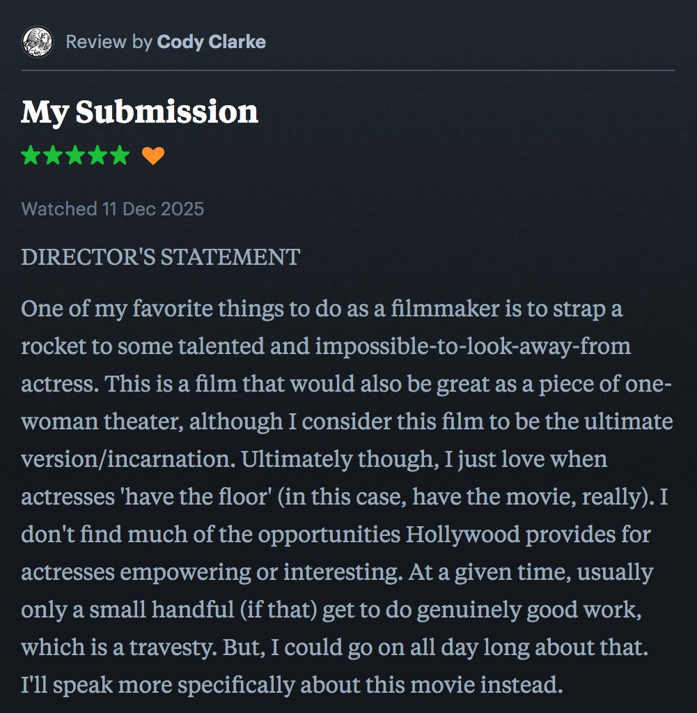 Cody Clarke / Kill The Lion Films tweet media