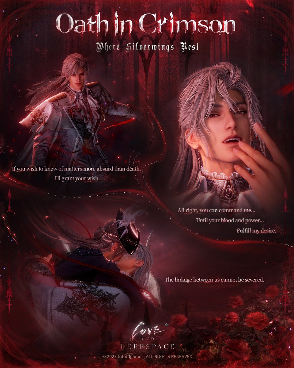 Love_Deepspace's tweet image. The legendary entity said to rewrite fate has fallen, plunging the world again into an inescapable cycle of fate.

Expending every last spark to destroy the Sacredcore, this time, your fate is inscribed by his hand.
An invisible linkage binds two lives, carrying both forward, to…