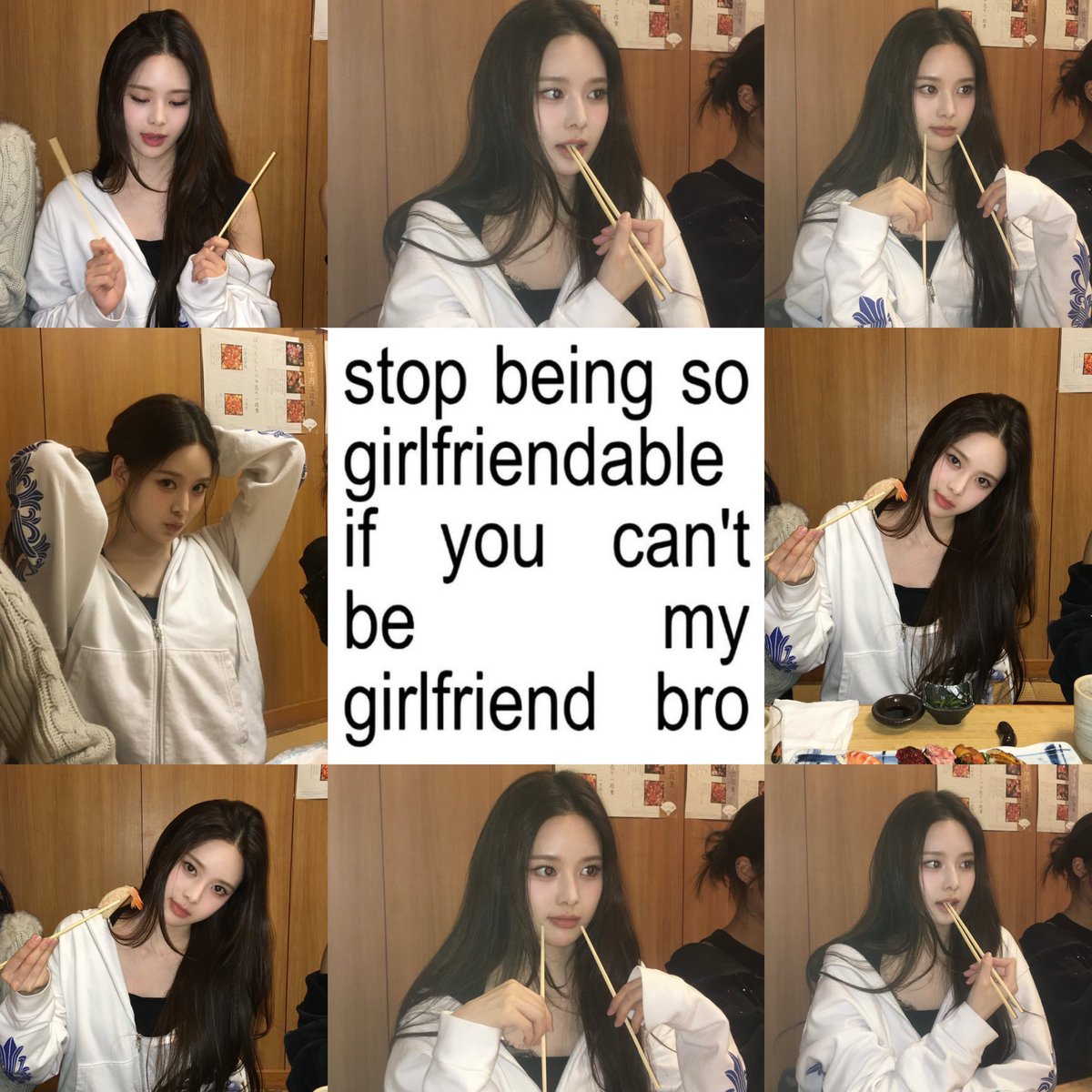 jeeminlogy's tweet photo. she's so girlfriendable (TдT) i need her https://t.co/FGqgV3daEn