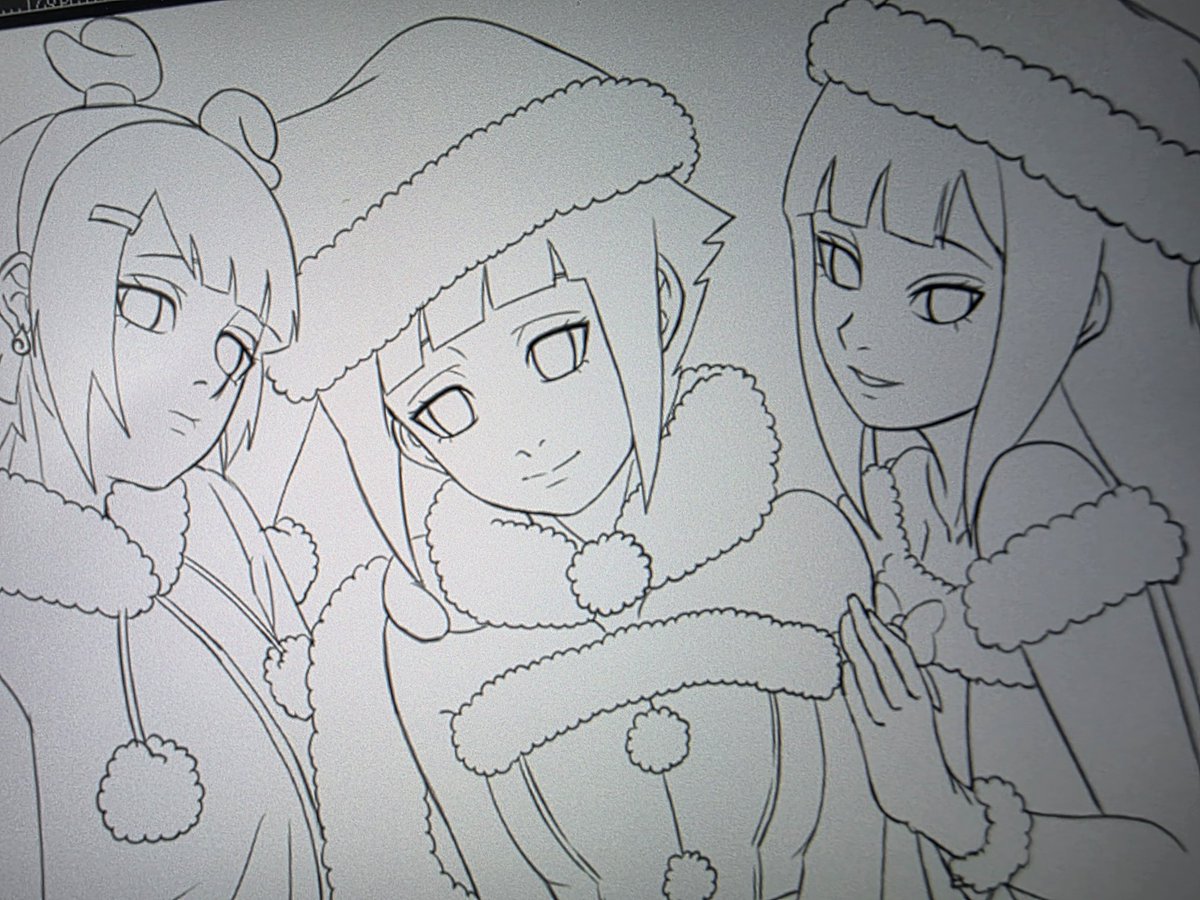 Pretty girls~ 
#haruuchiha #hinatahyuga #hoshiuchiha