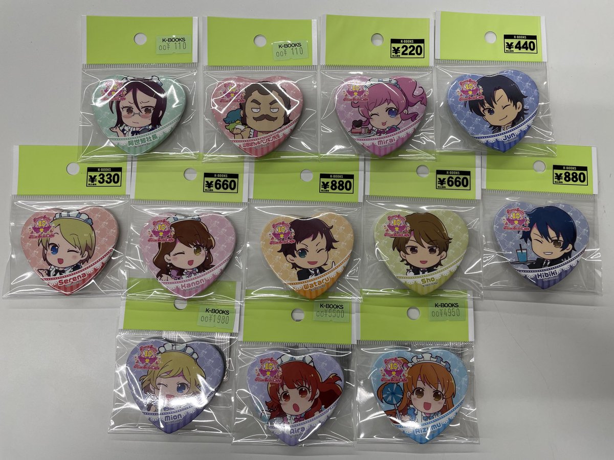 入荷情報】 プリティーシリーズ プリズムストーンカフェ 缶バッジ
