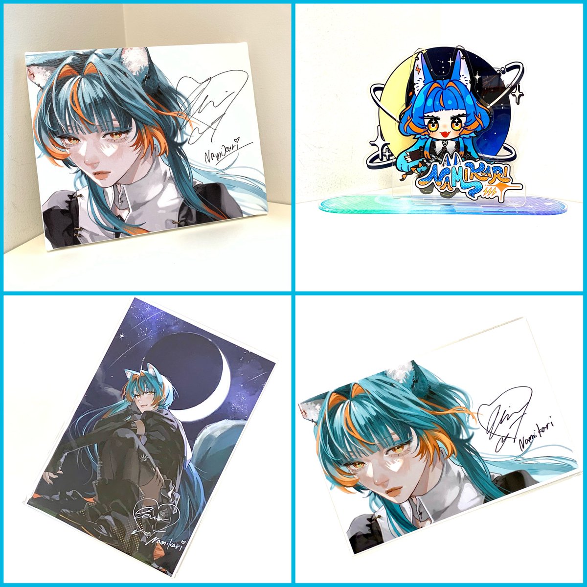 A賞はブロマイドとして使ってもいいし、ミニポスターみたいに壁に掛け