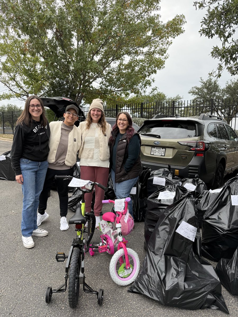 ZachWLambert's tweet photo. With so much heartbreak in the headlines lately, it’s easy to miss the small acts of love that are changing lives. Here’s one our community got to be part of this week:

Our church came together to purchase 260 Christmas presents—more than $12,500 worth—for single moms and kids finding safety and healing after fleeing abusive situations.

SAFE (Stop Abuse For Everyone) is an amazing non-profit we’ve been partnered with for a decade. They provide shelter and wrap-around services for survivors of child abuse, s*xual assault, trafficking, and domestic violence. Many of these survivors flee horrific situations with little more than the clothes on their back. So for the last few Christmases, we’ve worked with SAFE to get wish lists from their residents and then purchase exactly what these kiddos and single moms want.

Even in the midst of so much pain in our world, there are bright lights shining through. We just need to know where to look 💙
