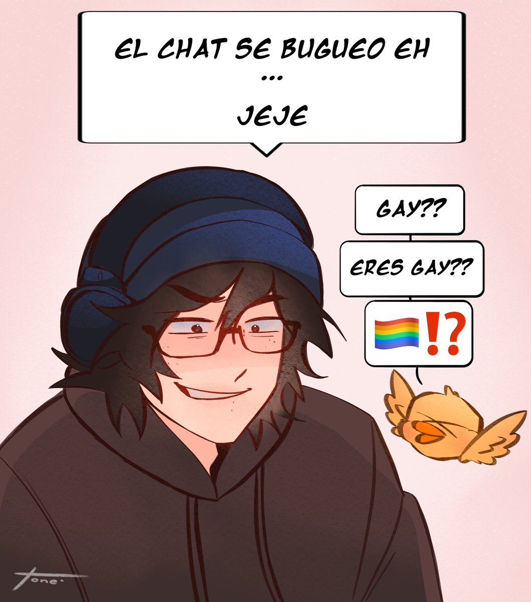 Toneebeep's tweet photo. El bug: ok mañana 💜

#Quackity #quackityfanart #fanart #patitos https://t.co/mDT3B1vi4O