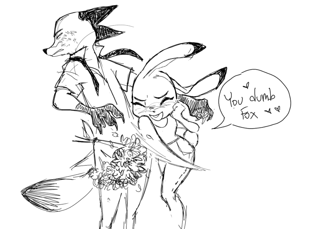 almondspices's tweet photo. #wildehopps judy's love language lol https://t.co/eiyuANparp