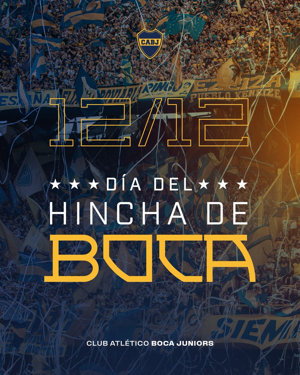 BocaFutsal's tweet photo. ¡Feliz Día del Hincha de Boca! 💙💛💙 https://t.co/mQuRVFDf35