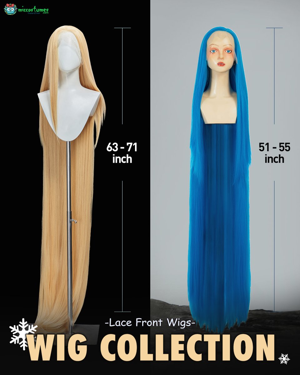 miccostumes's tweet image. Our latest stars have taken the stage: Gunsmith, Starfire, Merida... their signature wigs are now here and on sale! 💇‍♀️✨
But wait, there's more... a fresh wave of lace wigs and wig hats is coming soon!

🛒ow.ly/8Tbu50XG8yT
#miccostumes #cosplaywig #wig #cosplay