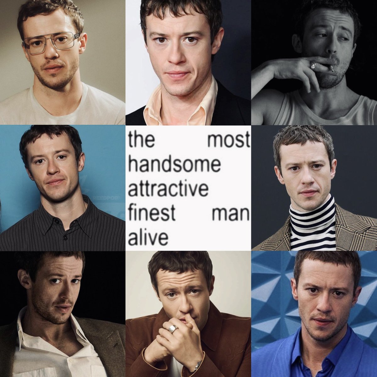 witchymunson's tweet image. joseph quinn the most handsome attractive finest man alive yes that’s right 🫠🫦