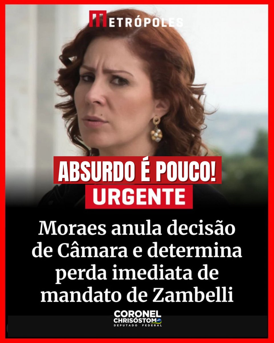Coronel Chrisóstomo tweet media