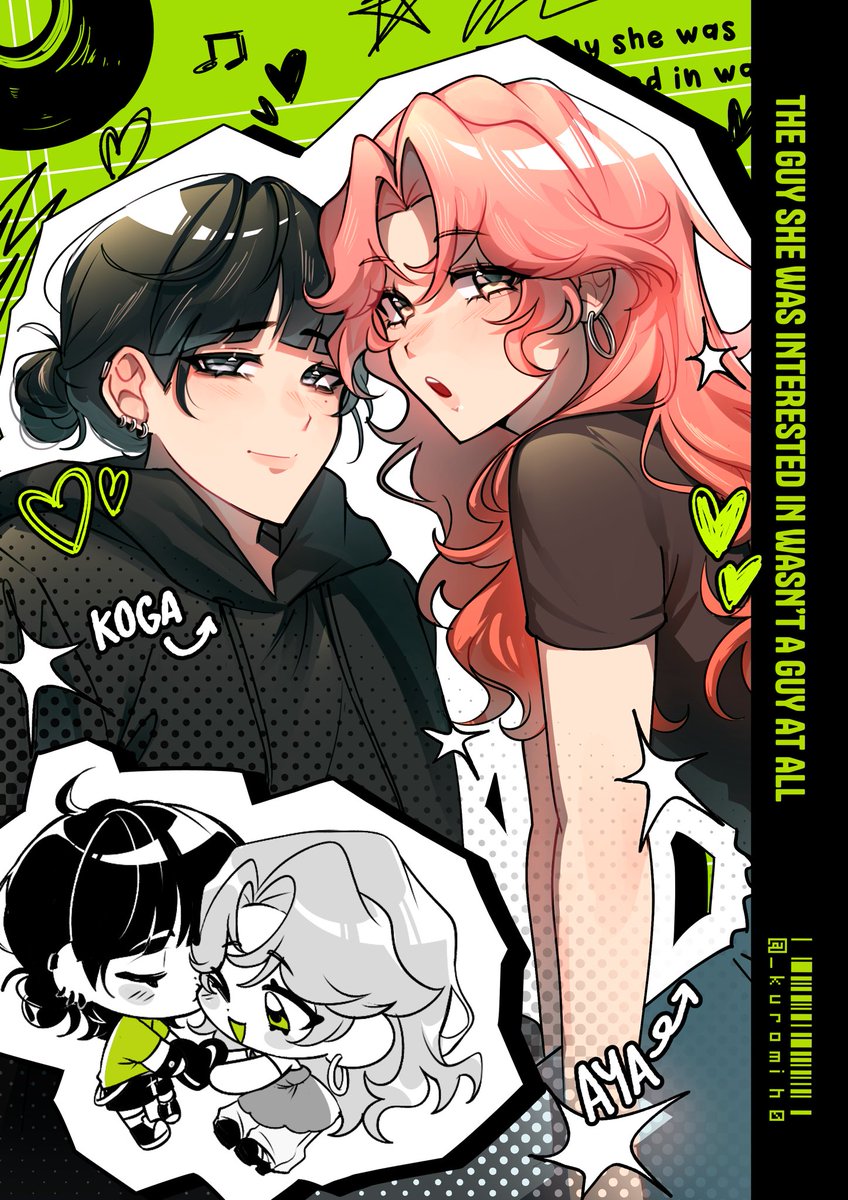 _Kuromih0's tweet image. It’s funny how everybody knows them as “Green Yuri” lol 💚 in Brazil we literally say “Yuri Verde” and I love it