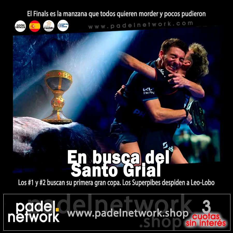 Ya se juega en Barcelona el Finals del Premier Padel, que no es otra cosa que el Master. Di Nenno-Stupa les cortan las alas a Lebron-Augsburger. Tapia-Coello y Brea-Triay, sin dudas. Araújo-Ustero aplastan a Ortega-Icardo. Este viernes se completan los 4°.
padelnetwork.com/premier/2025/d…
