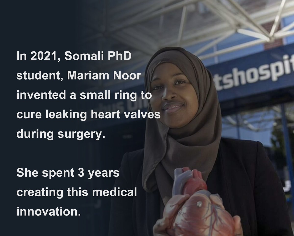 Somali Girl cures heart failure patients.
What has MAGA fans like <a href="/MattWalshBlog/">Matt Walsh</a> and <a href="/scrowder/">Steven Crowder</a> contributed to this world?