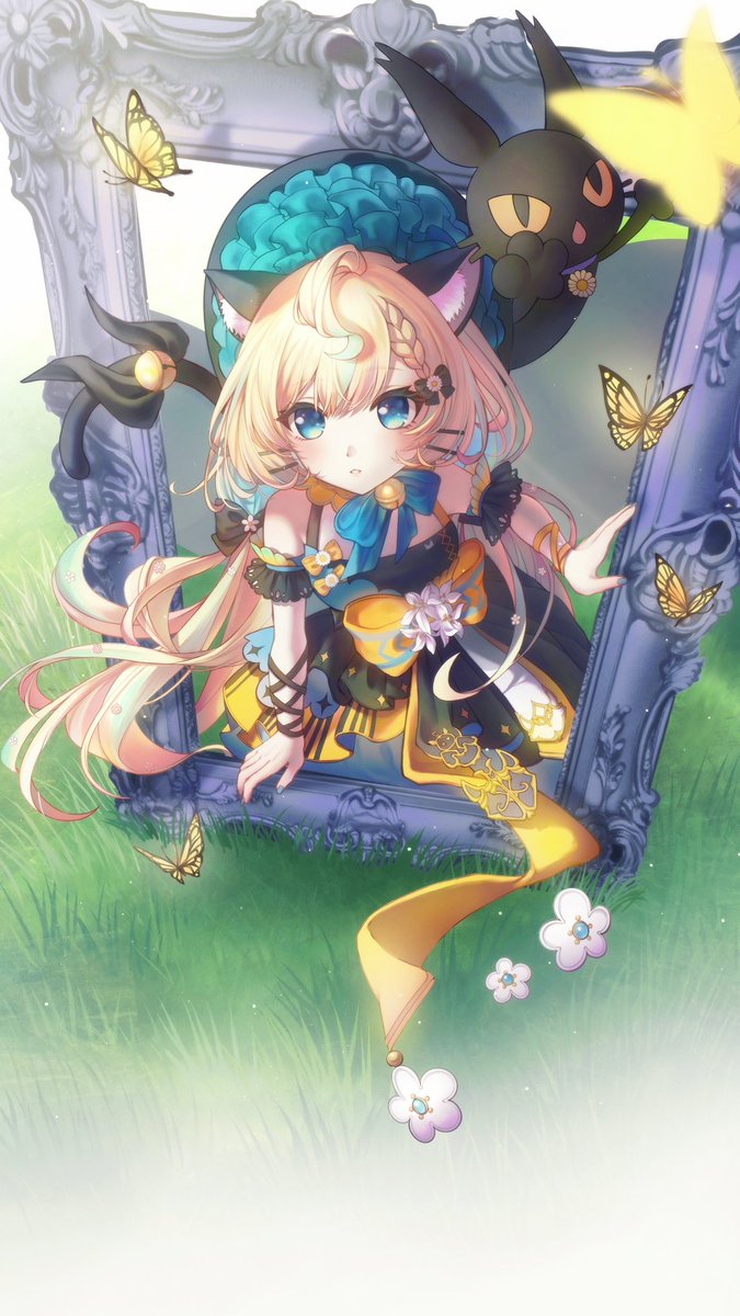 #DrawMillie #MillieBirth 
再掲　HBD meow meow🥳