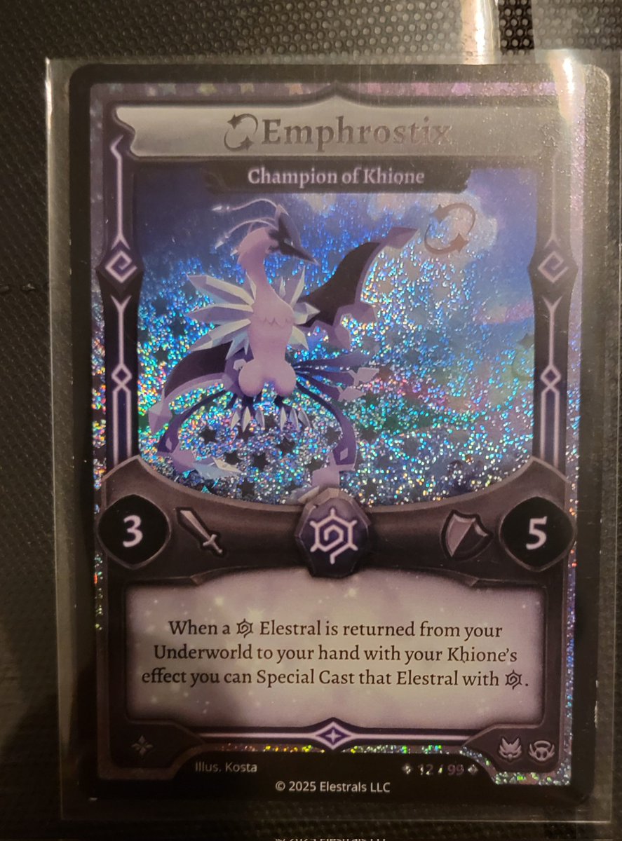 Its Thursday and that means we're here with 12/99 Stellar Emphrostix from <a href="/Elestrals/">Elestrals</a> Shattered Stars