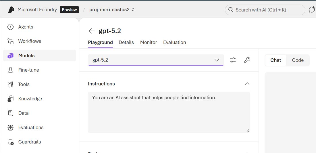 お、#MicrosoftFoundry でも GPT-5.2 デプロイできるようになったな。ベンチマークとか long context の改善すごいから、個人的には色々と期待が大きい...