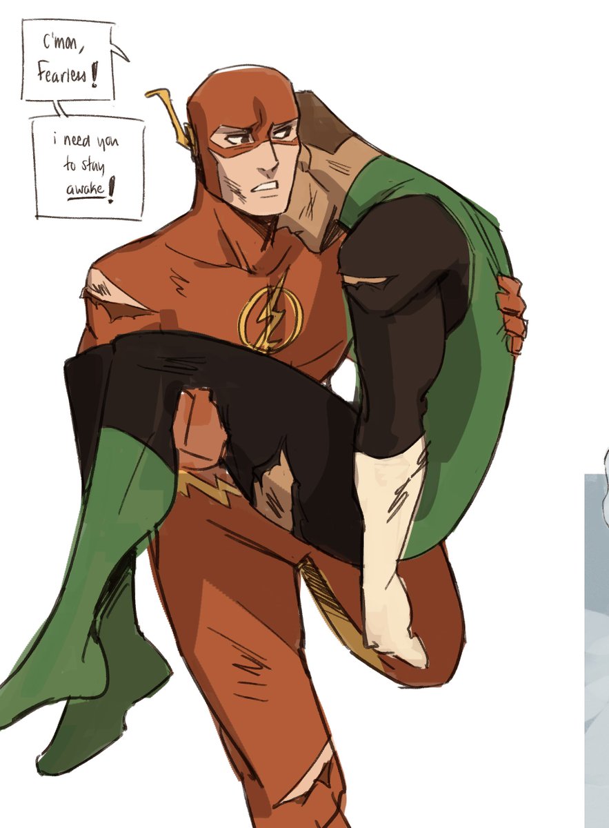 renviary's tweet image. finally some halbarry!

#dc #haljordan #barryallen