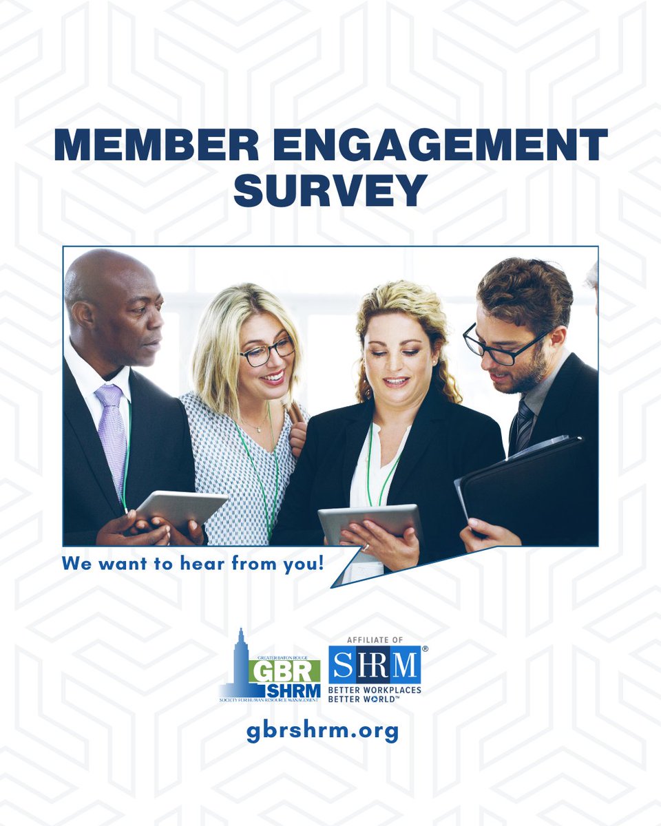 Our Member Engagement Survey is out now! Please share your experiences and thoughts about 2025 events and activities by completing by December 22: qfreeaccountssjc1.az1.qualtrics.com/jfe/form/SV_3O…. #HRProfessionals #SHRM