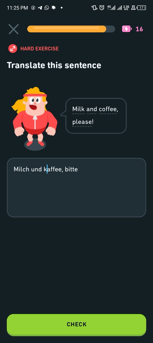 FAMOS330's tweet image. Day 3 learning German language 
Hi everyone,
I did some pronunciation lessons today and I was able to completely finish them. 
I was told to pronounce Do you have a dog? In the German language, I tried so many times trying to get the correct pronunciation but I eventually got it.