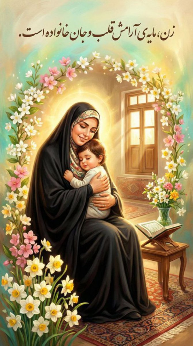 زن‌ها، هنگامی که مادر می‌شوند، به حضرت زهرا(س) نزدیک‌تر می‌گردند؛
در مهرِ بی‌مرز، در صبرِ بی‌صدا،
و در لبخندی که خانه را جان می‌بخشد.
#مثل_زهرا
#حضرت_مادر