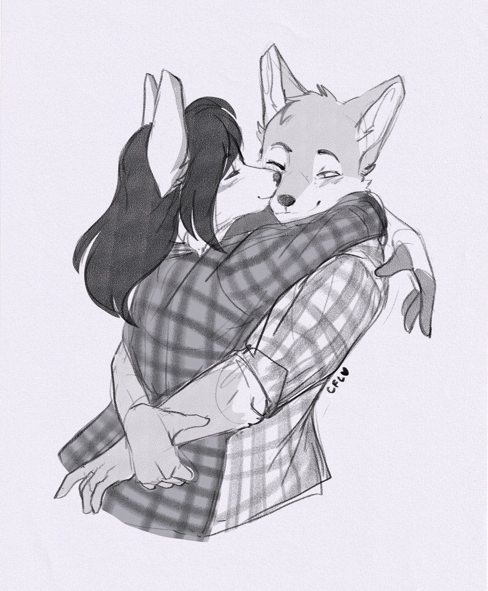 FLANNEL SEASON for @//DangerCoyote ~ !! 

Just can't get tired of this cute couple hehe~ <3 
Thank you!