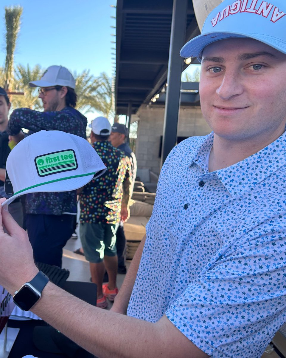 AntiguaApparel's tweet photo. What a day with @FirstTee!

We had the chance to hit the course, connect with the community, and support an organization that has been shaping young athletes for more than 25 years. https://t.co/hltvqtunbk