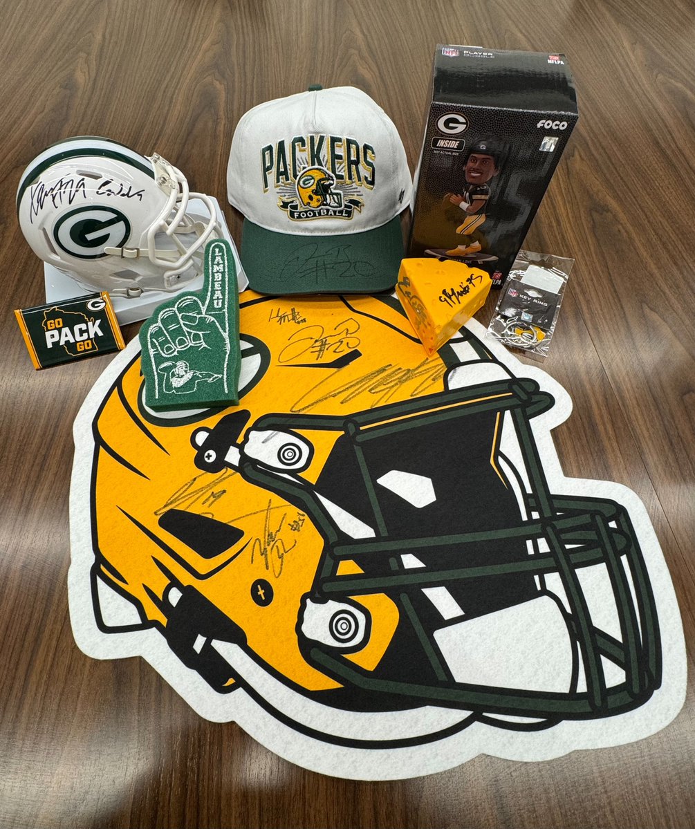 🚨 SIGNED GIVEAWAY 🚨

1. RT
2. Comment #ProBowlVote + [any Packers player name]

Javon Bullard
Evan Williams
Sean Rhyan
Xavier McKinney
Isaiah McDuffie
Daniel Whelan
Zach Tom
Matthew Golden
Christian Watson 