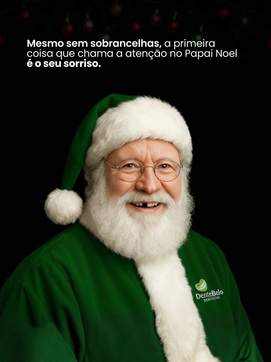 dentebelo's tweet image. Ho ho ho 🎅🏻🎄 Papai Noel mandou avisar que ainda dá tempo de cuidar do seu sorriso na DenteBelo, antes do final do ano.