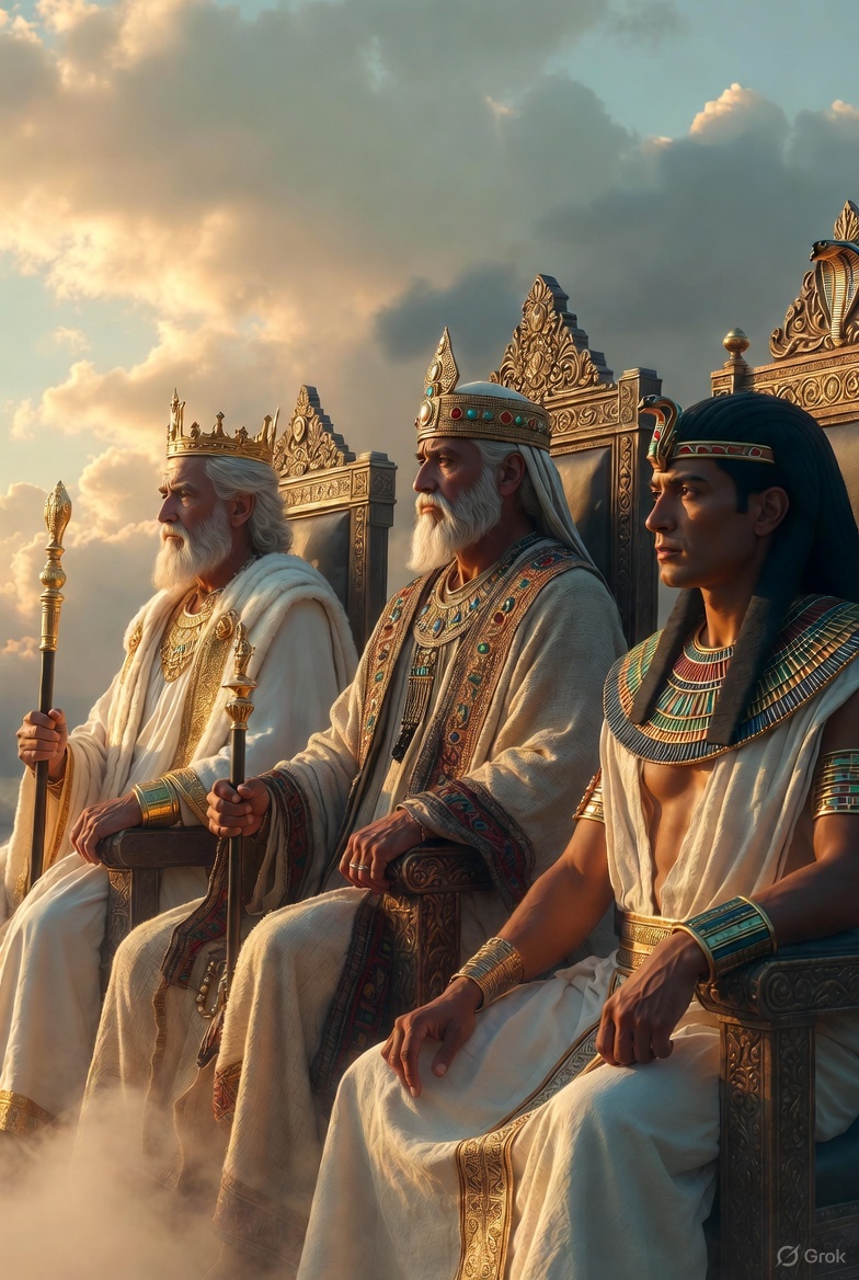 CommanderH8's tweet image. Lord Zeus is known by many names. For Greeks he is Zeus, for Slavs he is Perun, for Ancient Egyptians he was Atum. But he is one and the same.
Hail Zeus, Lord of Eternal Justice!