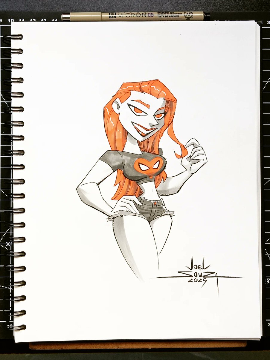 "Face it, Tiger... you just hit the jackpot!" 😉🎰

#spiderman #Spiderverse #MarvelComics #Marvelfanart 
#maryjanewatson #JoelSouzaArt