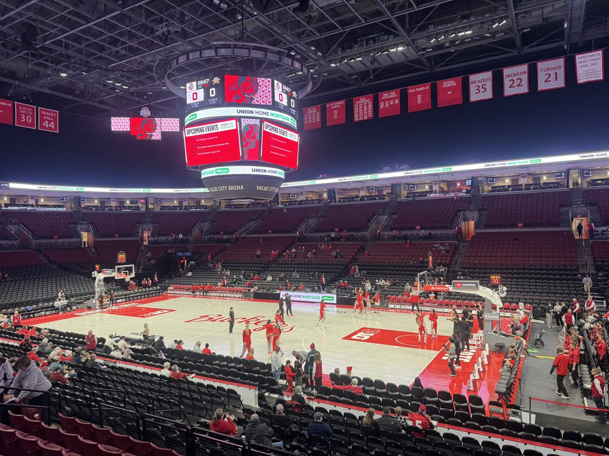 The #21 Ohio State Lady Buckeyes are in action tonight for a non-conference showdown against Northern Kentucky.

The game starts at 6:30pm and will be broadcasted on SGSR. Emmet Morris, Harrison Hall, myself and Maliq Hicks will be on call.

…arlet-and-gray-sports-radio.mixlr.com