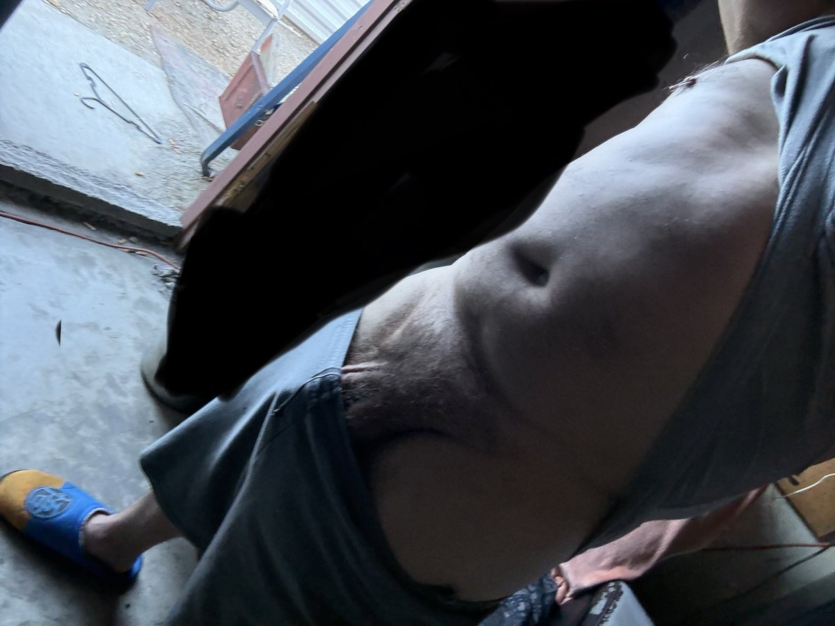luckiesam01's tweet photo. What’s this? 
What’s this?
There’s…… finish the song. 
#Belly #Bulge #CocknBalls https://t.co/5JBECg2tCl