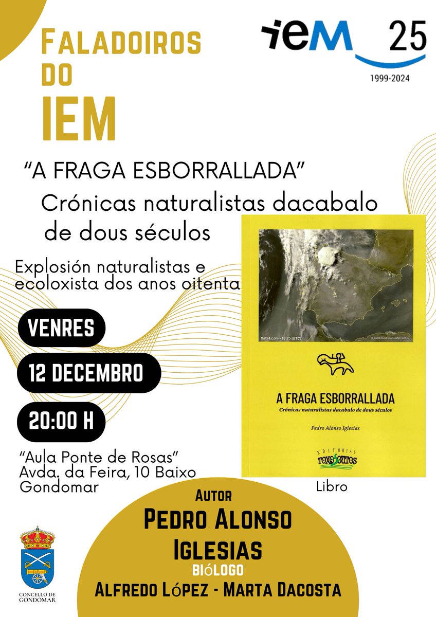 Gondomar: faladoiro “A fraga esborrallada”. Crónicas naturalistas dacabalo de dous séculos: axendacultural.aelg.gal/2025/12/12/gon…