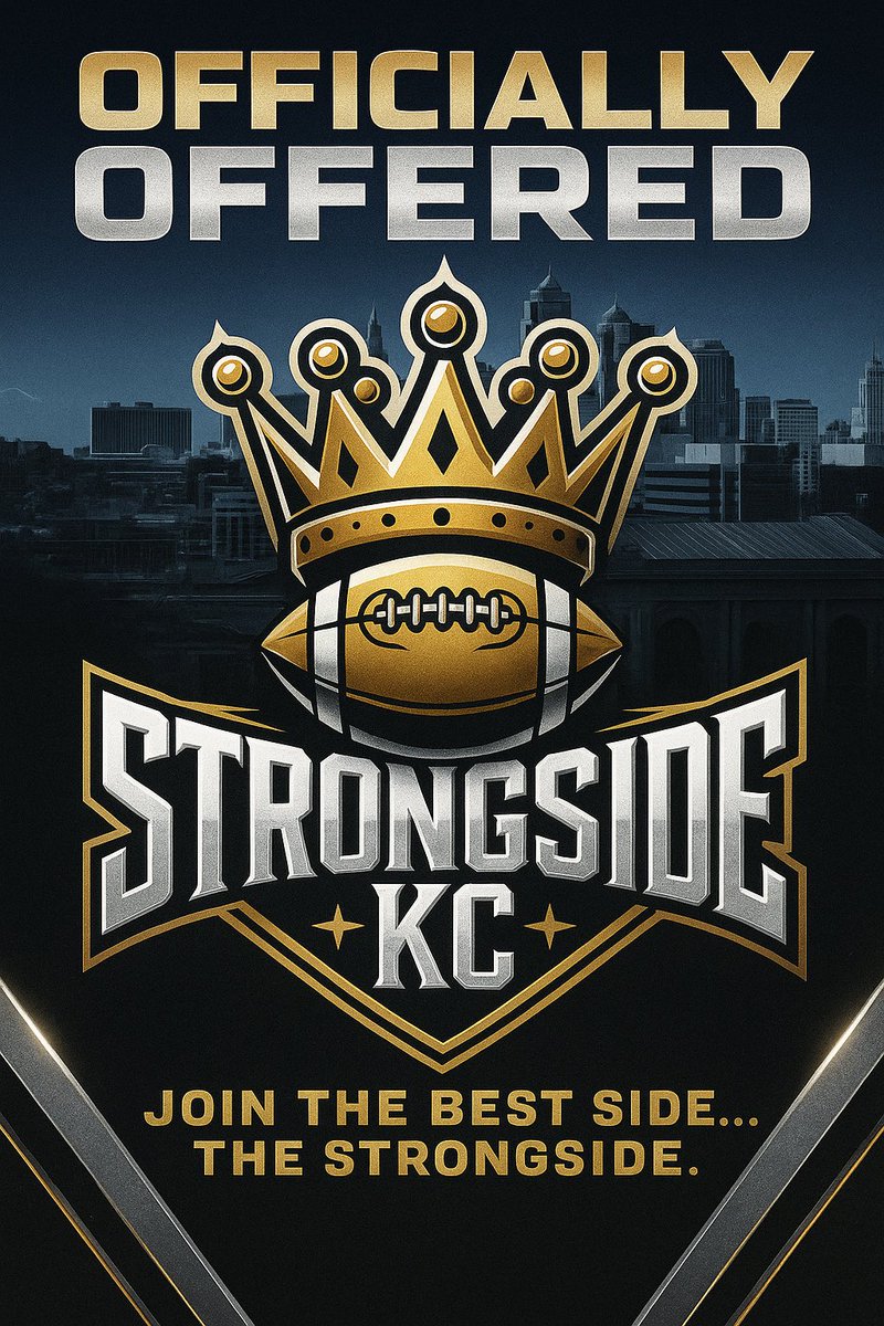 Excited for the opportunity to play for <a href="/StrongsideKC/">Strongside KC</a> 7 on 7! Can’t wait to get to work! 💪