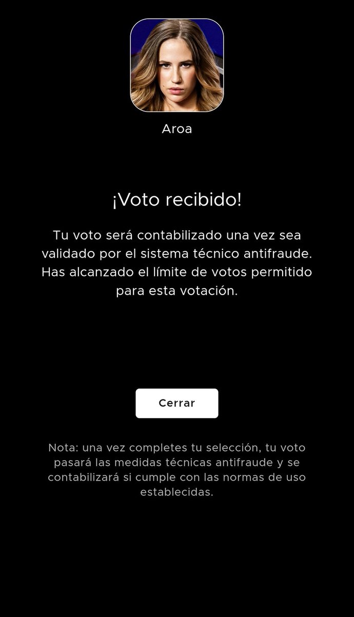 Aroa a la calle!! #GHGala6