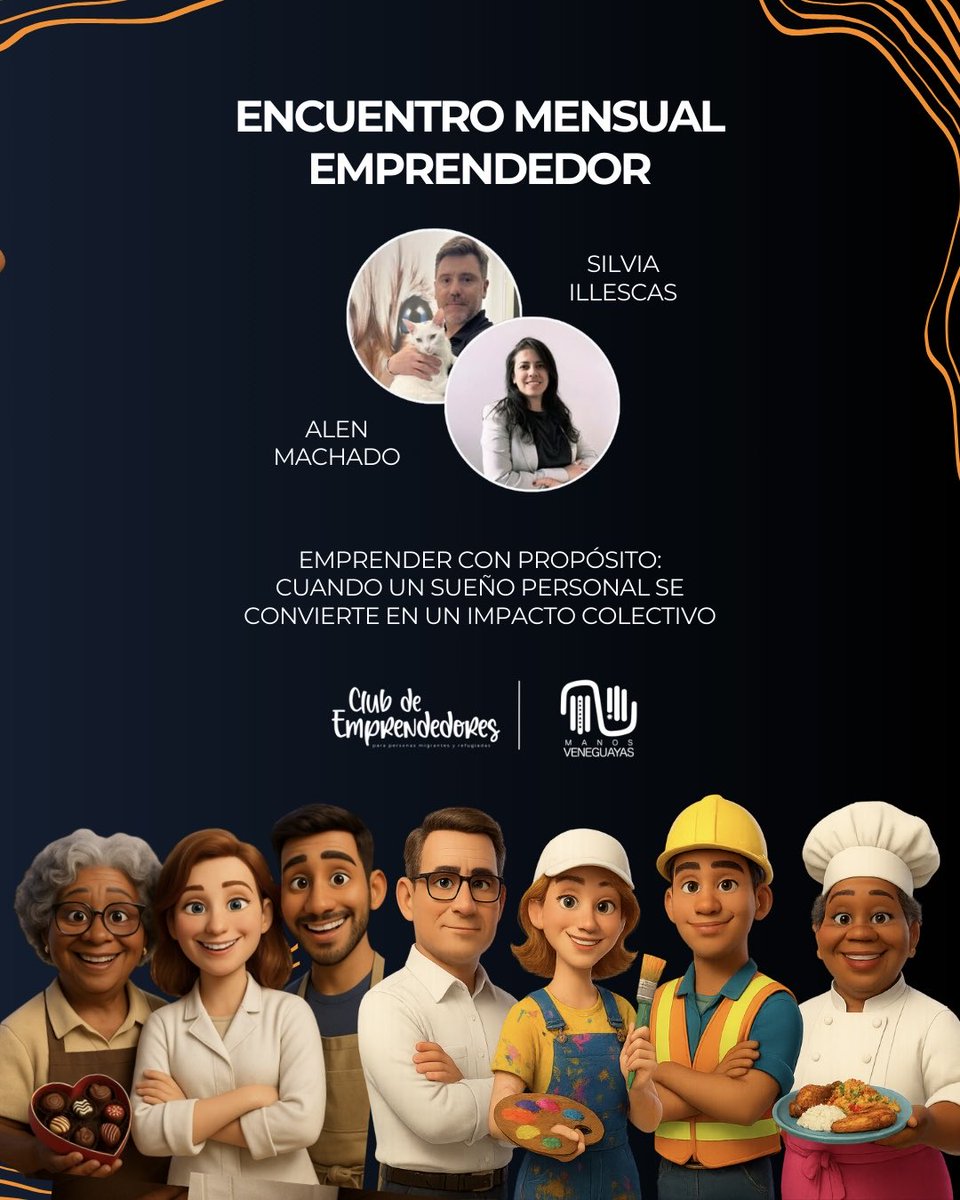 🎉 ¡Celebremos juntos el 4° Aniversario de CASA VENEGUYA @coworkcasaveneguaya!
Este sábado 13 de diciembre, te invitamos a una jornada de música, cultura y comunidad. ¡No te lo pierdas! ✨