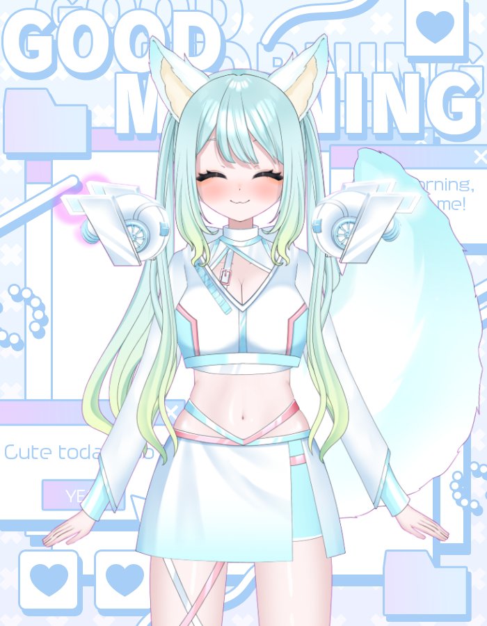 おはねねですの🦊✨さむいち。 今日も気持ちは鈴鹿方面でのんびり労働