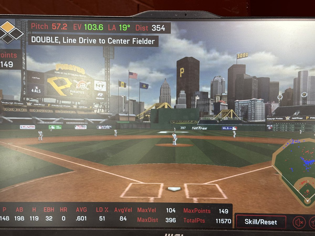 TPirone14's tweet image. 👤‘28 OF/1B Tim Pirone
💪6-4 | 215 lbs
📍Murrysville, Pa
📚@Franklinregional
 TOP EV | 104 MPH

Some offseason swings can’t wait to keep grinding ⚾️
@_FRBaseball 
@Jim_McGough
