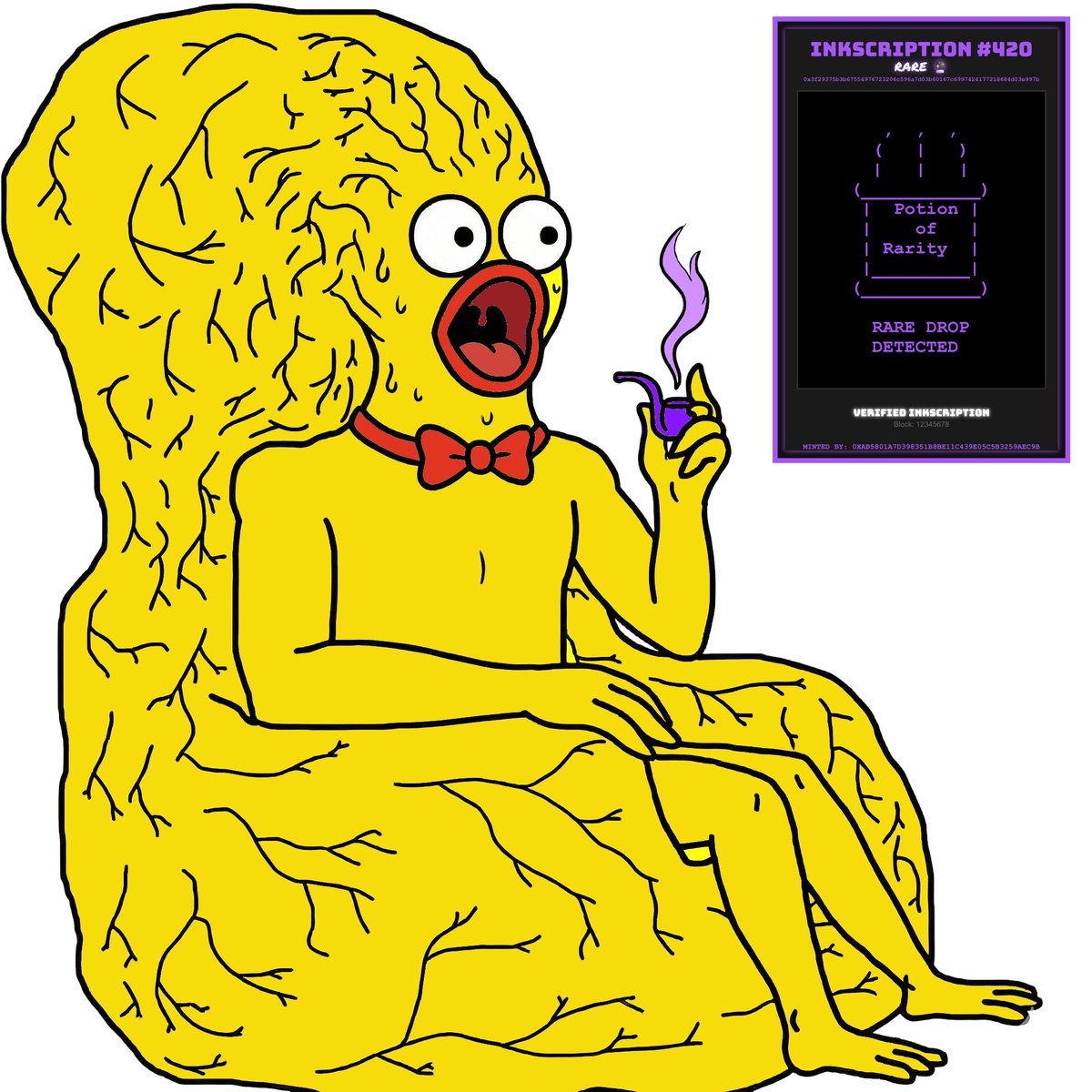 BertOnInk's tweet photo. Hear me out 🧠:

- etch permanent inkscription on chain 🖋️
- mint inkscription NFT 🃏
- profit?!?! 💸

https://t.co/ouBCLnDNqb https://t.co/ELErABDqO2