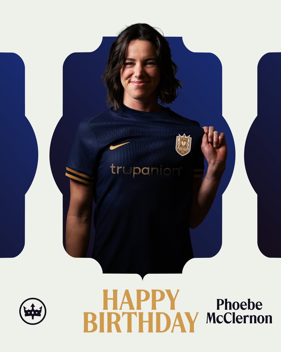 reignfc's tweet image. Wishing the happiest of birthdays to Phoebe McClernon! 🎂
