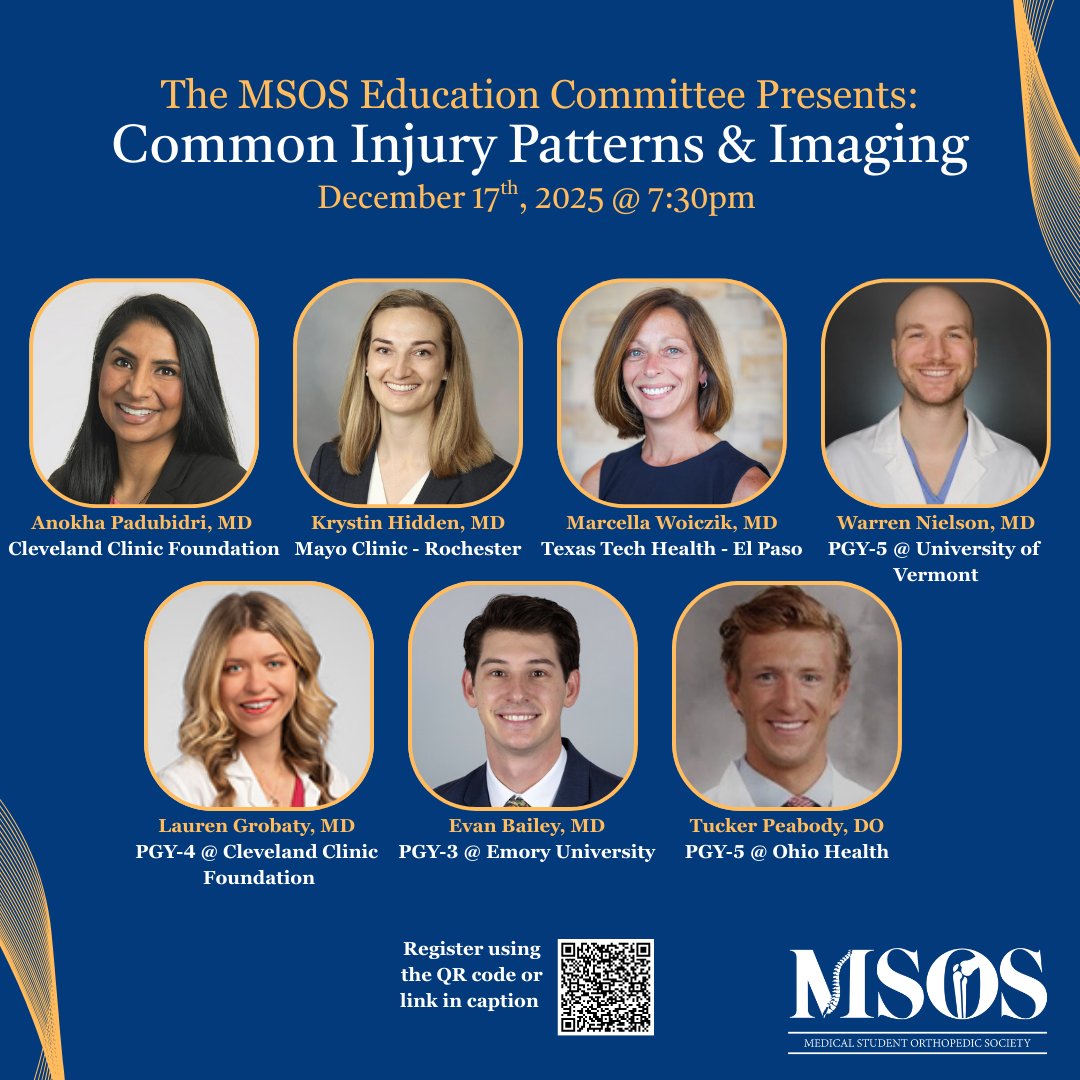 Medical Student Orthopedic Society tweet media