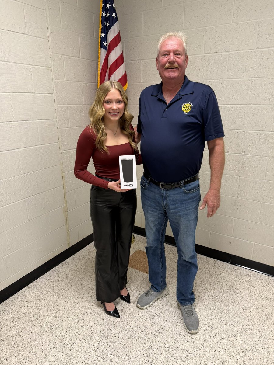 Beaver_Local's tweet image. Congrats to our Rotary November Scholar of the Month, Randalynn Moore.
She has been very active in the community earning numerous community service hours.
Congrats on this much deserved honor!