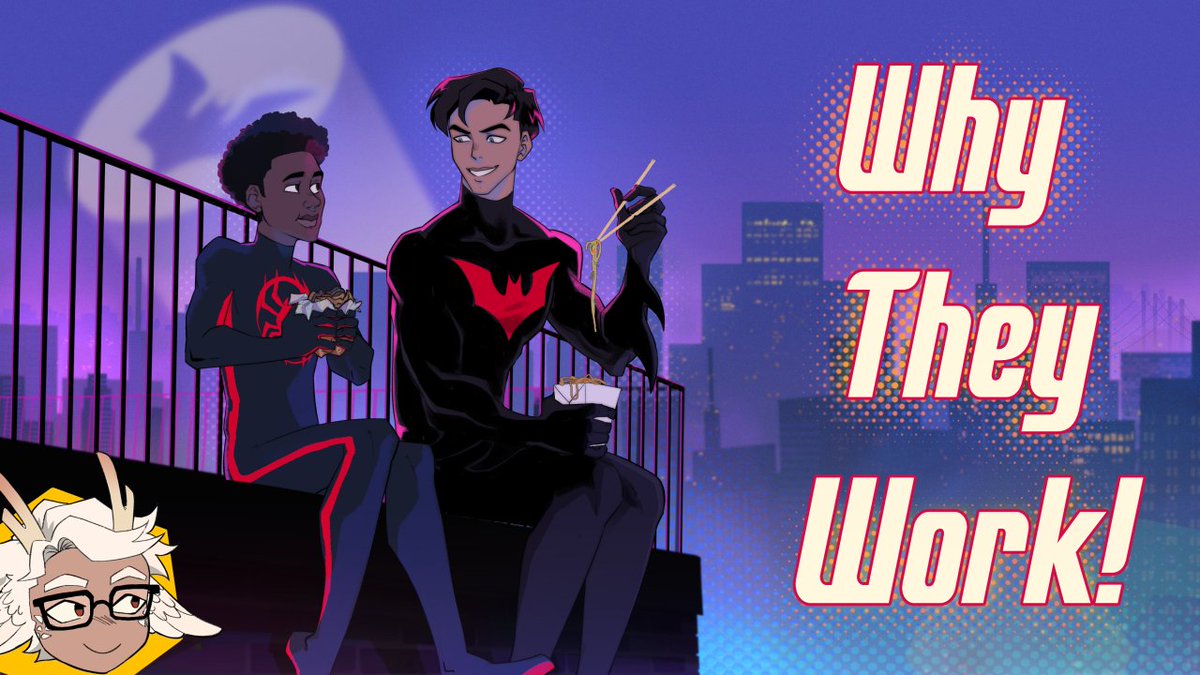 Yo! Legacy heroes are so hard to do so I figured I'd talk about the best and why they work! Hope you all enjoy the video! Thumbnail by my amazing friend
<a href="/gl0wbat/">Glowbat</a>
Give it a watch plz and thank you :))) youtu.be/QoNoDOJwQfY #batmanbeyond #spiderverse #terrymcginnis #milesmorales