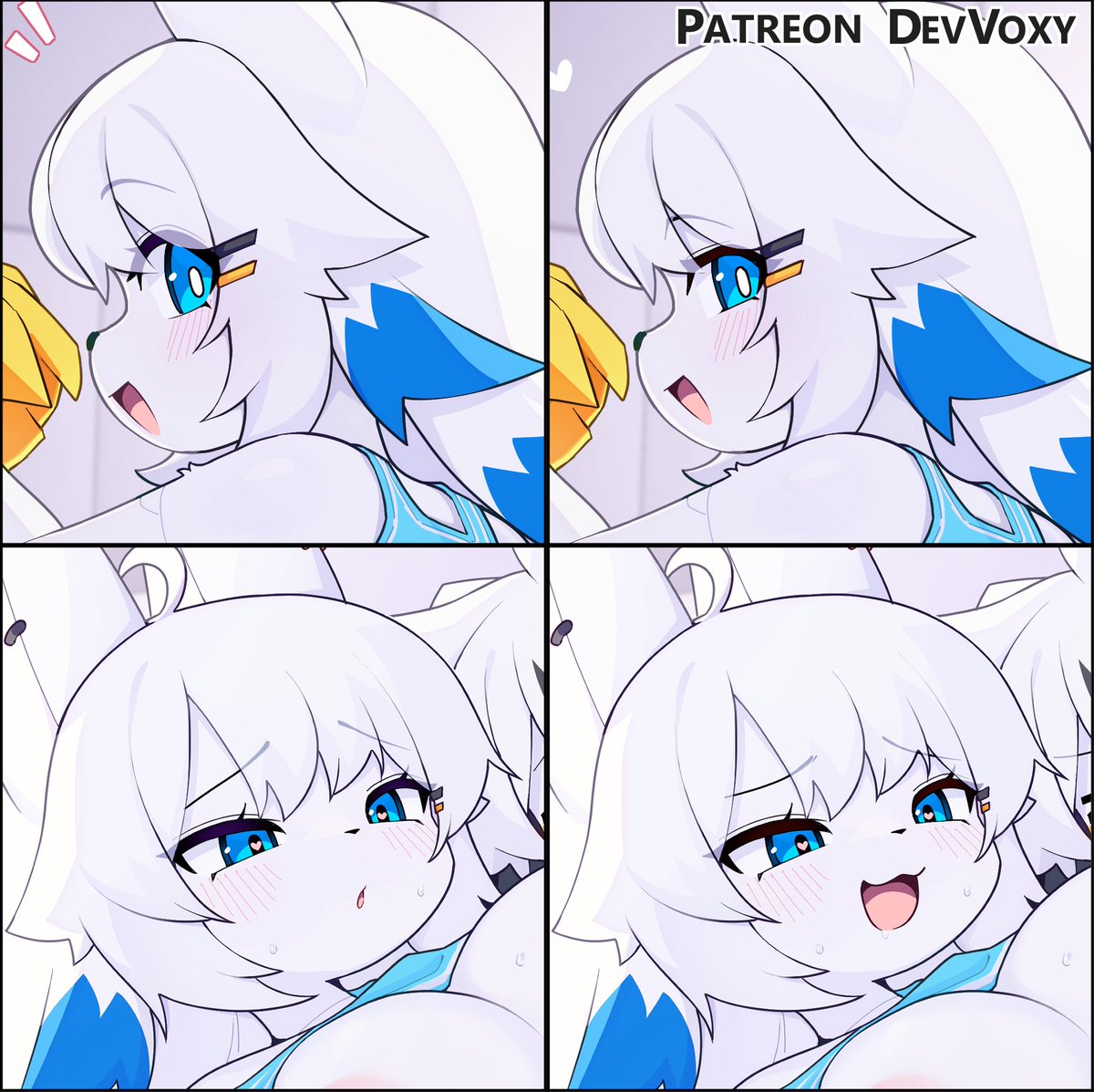 Dev_Voxy_'s tweet photo. 💙🤍 https://t.co/Au6dihBizh
