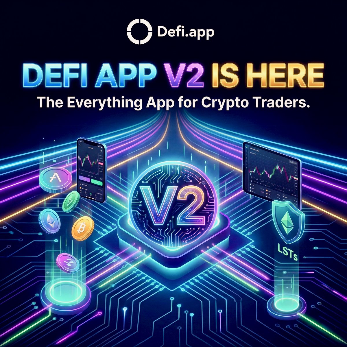 FalaTerranova's tweet photo. 🌐 The End of the Crypto Dilemma: Introducing Defi App V2 — Speed That Feels Centralized, Power That Stays Decentralized

For years, every serious crypto trader faced the same impossible trade-off.

You had two imperfect paths:

🔹 Centralized Exchanges (CEXs): fast, polished, but you surrender custody.

🔹 Wallet + multiple dApps: full self-custody, but slow routing, fragile swaps, manual bridging, and multi-minute delays.

@defiapp  V2 ends that trade-off entirely.

It’s not an upgrade — it’s a structural shift.
V2 introduces a unified, high-performance environment where capital moves at a pace that ordinary wallets simply cannot match, while your keys remain fully yours.
This is the closest the industry has ever come to a truly seamless onchain trading experience — across desktop and mobile.

🔹 What It Means to Be a “Unified Crypto App”

Fragmentation has always been the hidden cost of DeFi.
With V2, that fragmentation dissolves.
From a single interface, you can:

➤ Trade Hyperliquid perpetuals
➤ Earn on Aave and LST-based yield strategies
➤ Swap across chains and access 40M+ tokens
➤ Move your entire portfolio on mobile or desktop
➤ Maintain full self-custody at every step

It’s a level of capital mobility rarely seen in the ecosystem — and it’s now available to anyone.

⚡️ What’s New in Defi App V2

V2 focuses on one mission:
help you capture opportunities faster than anyone else.
Here are the upgrades that redefine what onchain performance feels like.

🔹 1. Perps Withdrawals — Now 2–5 Seconds

Withdrawals from Hyperliquid natively take around 5–10 minutes.
In V2, withdrawals from Defi App Perps settle in 2–5 seconds.
This is more than a speed improvement — it changes portfolio flow entirely.

You can:
➤ Close a 40x long
➤ Rotate into spot
➤ Move into a yield position
➤ Redeploy capital
All in under a minute.

Onchain mobility at this level simply didn’t exist before.

🔹 2. Autoslippage — Cross-Chain Swaps That Just Work

Cross-chain swaps used to be guesswork:

• Which slippage?
• Will the route fail?
• Should you retry?

The new Autoslippage, enabled by default, adjusts slippage dynamically along every step of the route.
Even routes with low liquidity or high impact execute cleanly.

Your swaps now complete — across chains, assets, and market conditions.

🔹 3. Token Bridging for Advanced EOA Users

Defi App abstracts gas and bridging for most users.
But advanced traders often need explicit control.

V2 introduces direct token bridging for:
➤ EOA accounts on Solana
➤ EOA accounts on EVM chains

Move assets precisely where you want them — without opening new apps, tabs, or bridge UIs.

📲 The Foundation: V2 Is Fully Live

Android App — Full Power, Fully Mobile
A complete, high-speed mobile version of Defi App is now live on Google Play.

Manage every part of your portfolio wherever you go:

• Hyperliquid perps
• Cross-chain swaps
• Aave + LST yield
• NFT-free XP farming
• Full portfolio mobility
iOS is coming next.

💸 Earn — One-Click Access to Established Yield

Depositing into Aave the traditional way requires multiple tabs, approvals, and 10–15 minutes of execution.

With Earn, the entire flow collapses into:

➤ One click
➤ From any supported asset
➤ On any chain you’re starting from

Same secure yield (Aave + LSTs).
All the friction removed.

Earn brings professional-grade DeFi flows into reach for anyone.

🔹 What V2 Enables
With V2, traders gain capabilities the ecosystem has rarely — if ever — combined in one place:

➤ Move from a 40x perp to Aave yield in under a minute
➤ Manage multiple limit orders on Hyperliquid from your phone
➤ Swap 40M+ tokens across chains without touching a bridge
➤ Keep your keys the entire time

No CEX provides this.
No single wallet provides this.
No aggregator provides this in a unified flow.

V2 is the closest the industry has come to an "everything app" for crypto mobility.

🔹 Our Mission

Make crypto feel instant, intuitive, and unstoppable — without sacrificing decentralization.

Defi App V2 brings the industry closer to that vision than ever before.
Move faster.
Trade smarter.
Earn consistently.

Your keys stay yours.

🔗 Official Sources
https://t.co/9G8Yg3AfBx

📌 Disclaimer

This content is purely educational and informational.
It does not constitute financial advice.
Yield and market conditions may vary.
Always conduct your own research (DYOR).
This content was produced in partnership with Defi App for educational purposes.