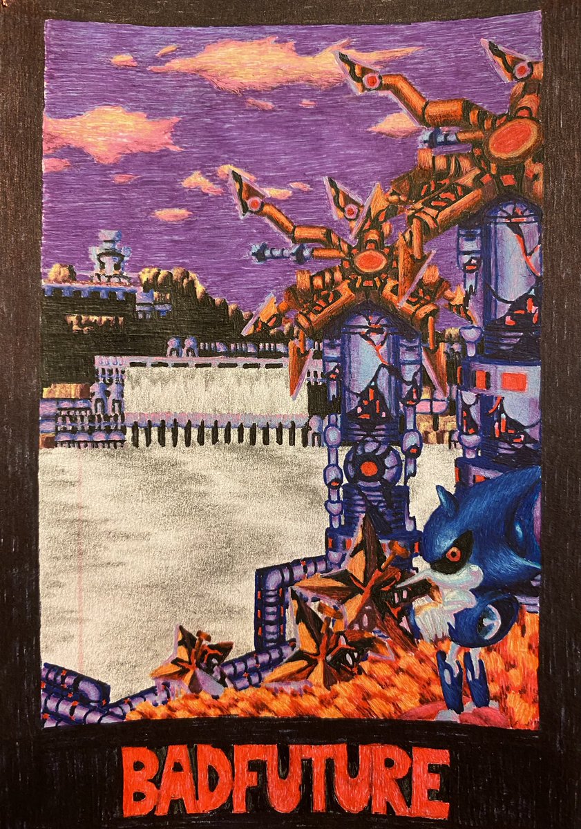 PALMTREE PANIC BAD FUTURE - by me

#SonicTheHedgehog #SonicCD #fanart