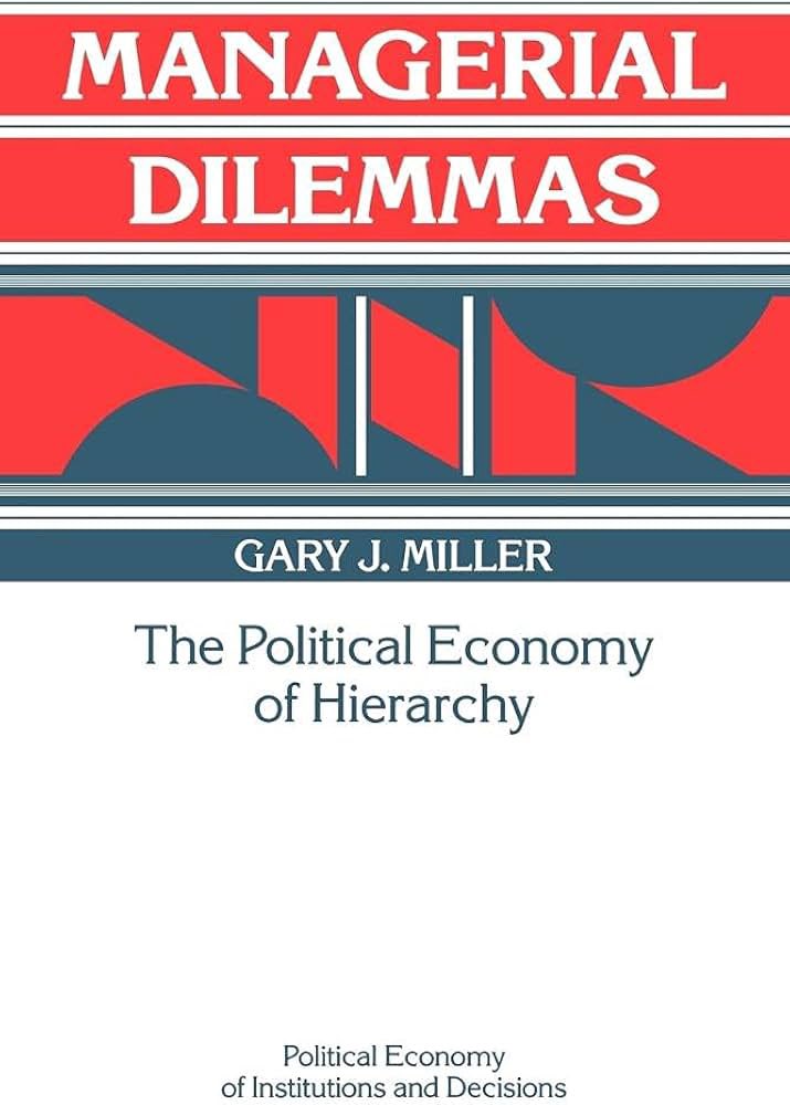 Good books, but my favorite in the series is Managerial Dilemmas. Admittedly it sits awkwardly at the intersection of political economy and industrial organization, which is probably why it never got the reception it deserved, but it’s incredibly readable and  accessible. It