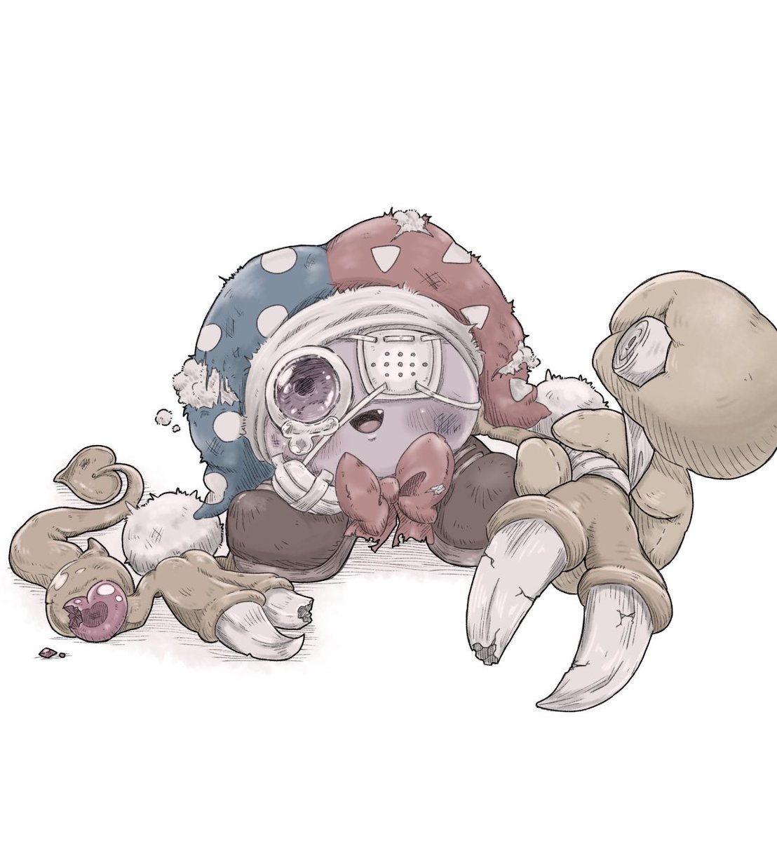 打たれ弱マﾉﾚクちゃん…