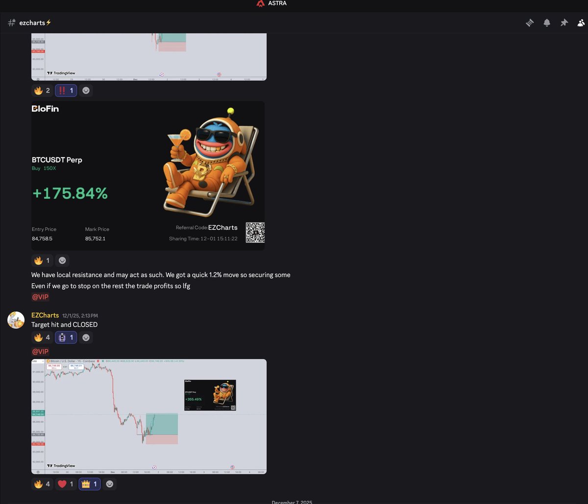 astratradingio's tweet photo. Scalp long by @EZCharts_ 

Live trades. Real analysis. Tested systems. https://t.co/ZmCvoiZuhT